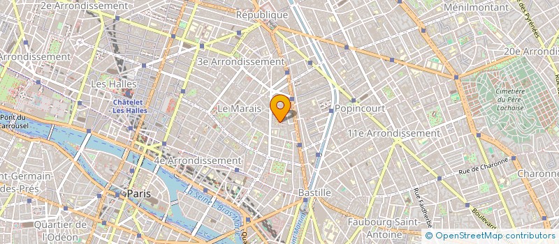 localisation de l'entreprise MADAME CAROLINE ALBUQUERQUE  PARIS