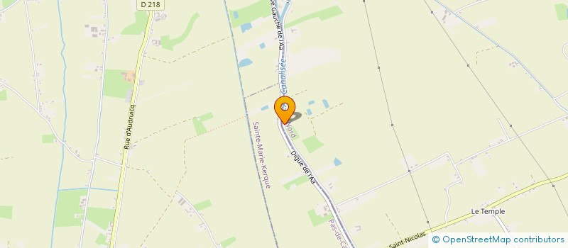 localisation de l'entreprise MADAME CAROLINE ALEXIS  BOURBOURG