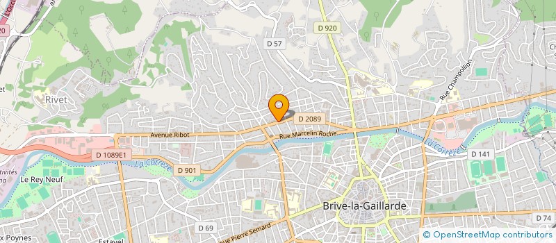 localisation de l'entreprise MADAME CAROLINE ALIAS à BRIVE-LA-GAILLARDE