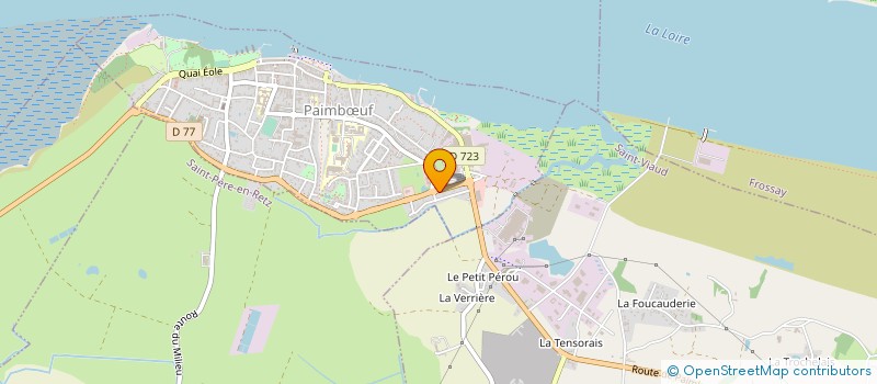 localisation de l'entreprise MADAME CAROLINE ALLAIS  PAIMBUF