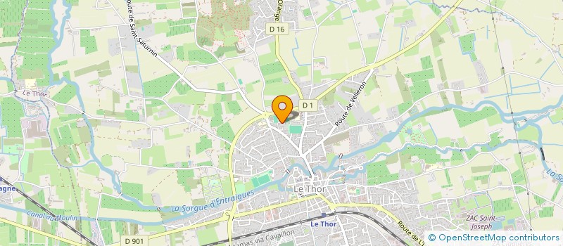 localisation de l'entreprise MADAME CAROLINE ALLANO  LE THOR