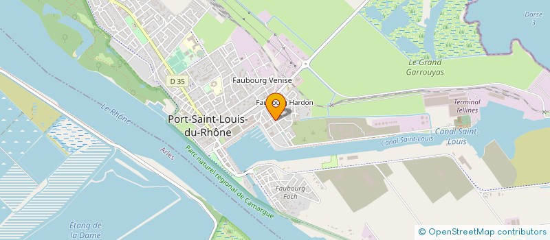 localisation de l'entreprise MADAME CAROLINE ALLEAUME à PORT-SAINT-LOUIS-DU-RHONE