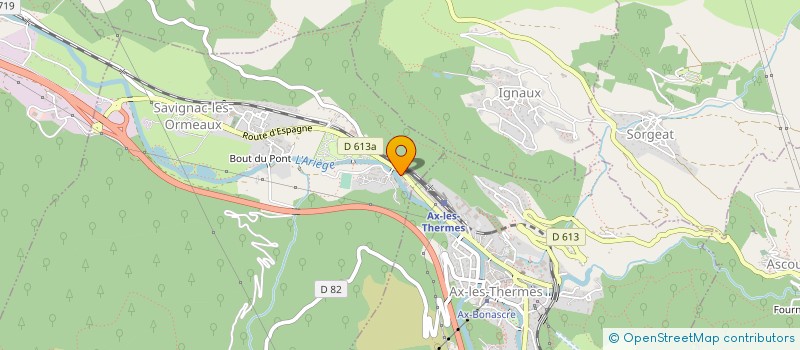 localisation de l'entreprise MADAME CAROLINE ALLEN à SAVIGNAC-LES-ORMEAUX