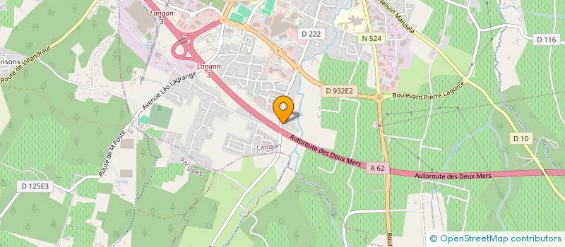 localisation de l'entreprise MADAME CAROLINE ALLIO  LANGON