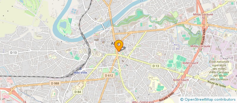 localisation de l'entreprise MADAME CAROLINE ALMARIC à ALBI