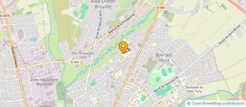 localisation de l'entreprise MADAME CAROLINE AMICE à BOURGES