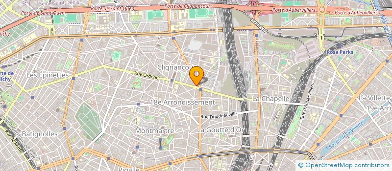 localisation de l'entreprise MADAME CAROLINE ANDRIEU  MONTREUIL