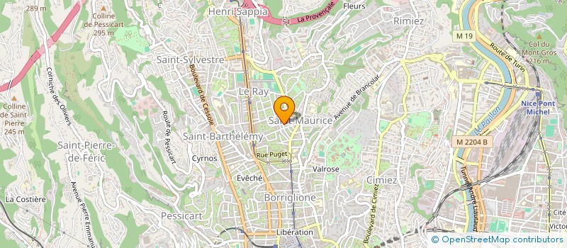 localisation de l'entreprise MADAME CAROLINE ARNE  NICE