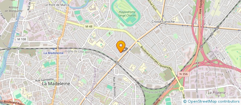 localisation de l'entreprise MADAME CAROLINE ARNOUX à MARCQ-EN-BARŒUL