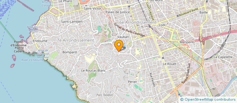 localisation de l'entreprise MADAME CAROLINE ARRIGHI à MARSEILLE