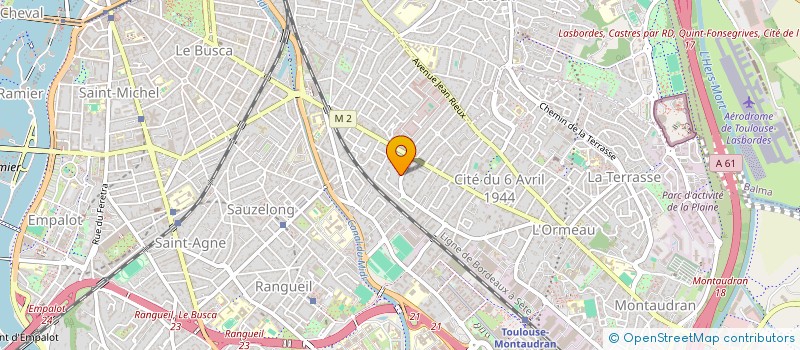 localisation de l'entreprise MADAME CAROLINE ATON à TOULOUSE
