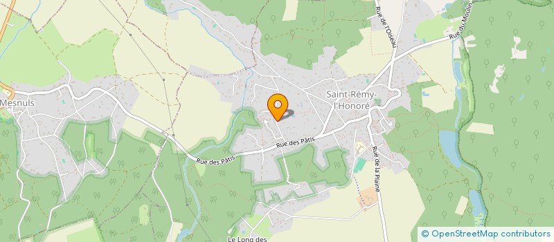 localisation de l'entreprise MADAME CAROLINE AUBRY à SAINT-REMY-L'HONORE