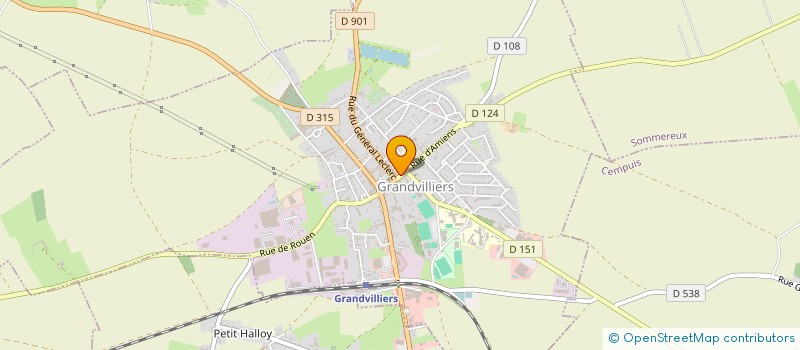 localisation de l'entreprise MADAME CAROLINE AUDREY GUILLEMONT  BEAUDEDUIT