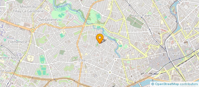 localisation de l'entreprise MADAME CAROLINE AUGEREAU à NANTES