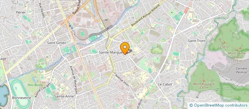 localisation de l'entreprise MADAME CAROLINE AUGEY à MARSEILLE