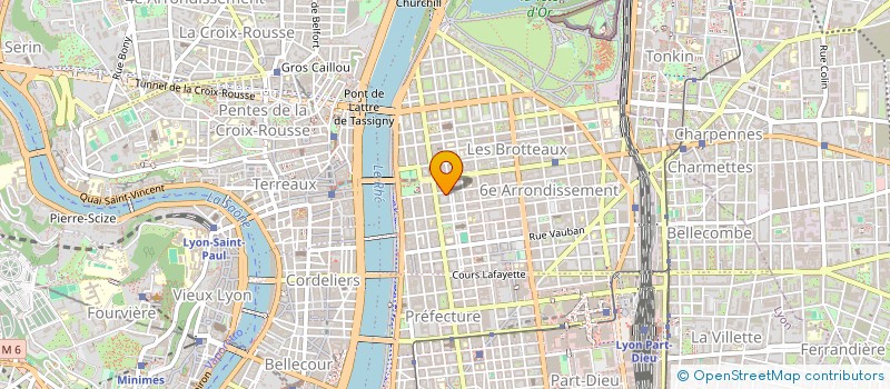 localisation de l'entreprise MADAME CAROLINE AURELLE à LYON