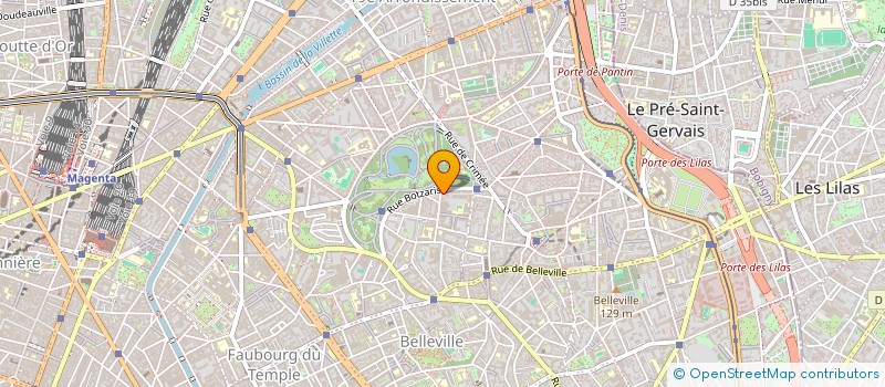 localisation de l'entreprise MADAME CAROLINE AUTELLET  PARIS