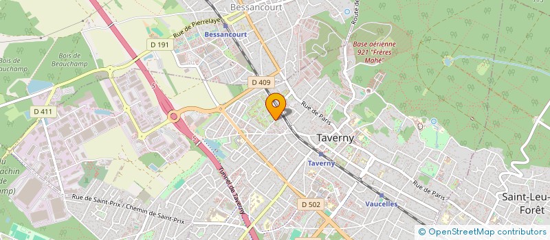 localisation de l'entreprise MADAME CAROLINE AUTREAU  TAVERNY