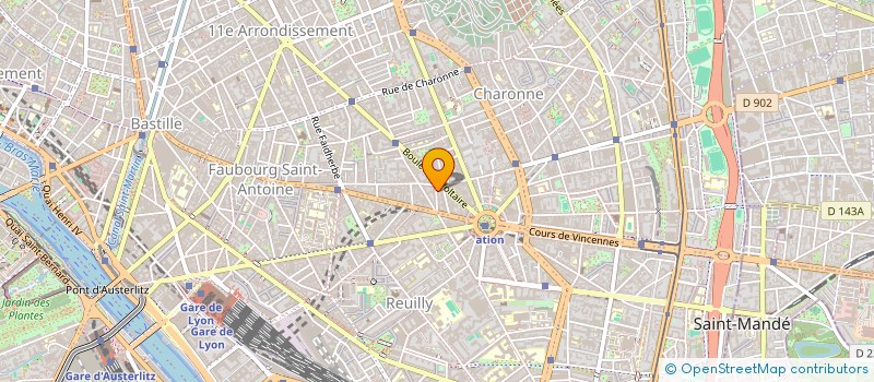 localisation de l'entreprise MADAME CAROLINE AYCARD  PARIS