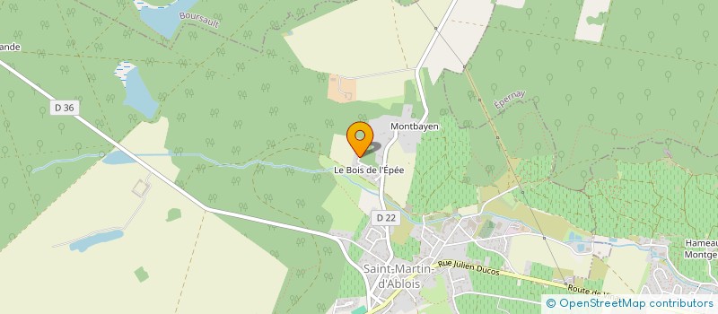 localisation de l'entreprise MADAME CAROLINE BAGNOST à SAINT-MARTIN-D'ABLOIS