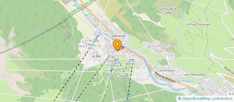 localisation de l'entreprise MADAME CAROLINE BAISSET  LA SALLE