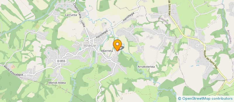 localisation de l'entreprise MADAME CAROLINE BALLESTER  AHETZE