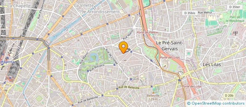 localisation de l'entreprise MADAME CAROLINE BAPST  PARIS