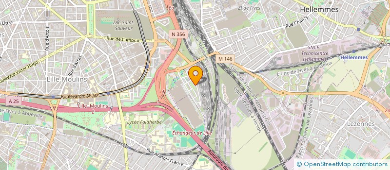 localisation de l'entreprise MADAME CAROLINE BARBIEUX à LILLE