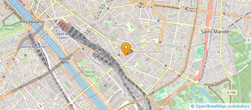 localisation de l'entreprise MADAME CAROLINE BARNES  PARIS