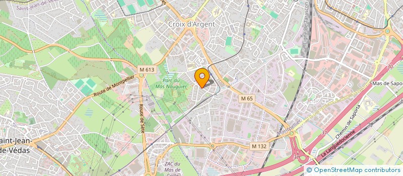 localisation de l'entreprise MADAME CAROLINE BARRE à MONTPELLIER