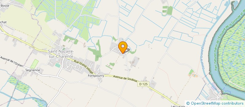 localisation de l'entreprise MADAME CAROLINE BARRE-LELONG  SAINT-NAZAIRE-SUR-CHARENTE