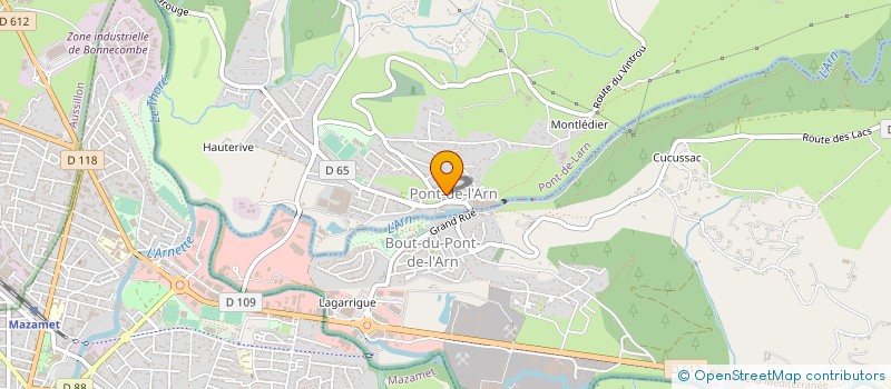 localisation de l'entreprise MADAME CAROLINE BASSERES  PONT-DE-LARN