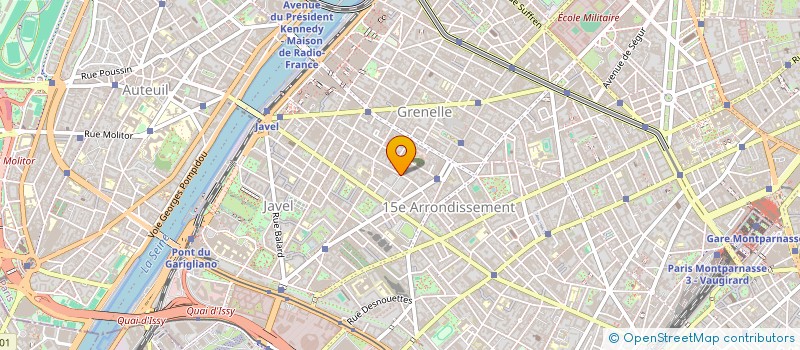 localisation de l'entreprise MADAME CAROLINE BASTARD  PARIS