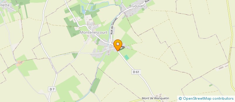 localisation de l'entreprise MADAME CAROLINE BAUWENS  GOUVES