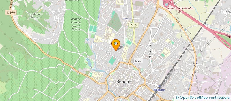 localisation de l'entreprise MADAME CAROLINE BEAULAT à BEAUNE