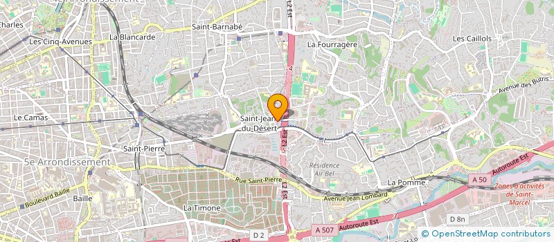 localisation de l'entreprise MADAME CAROLINE BECK à MARSEILLE