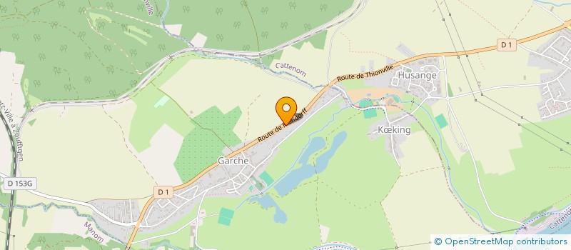 localisation de l'entreprise MADAME CAROLINE BECK  THIONVILLE