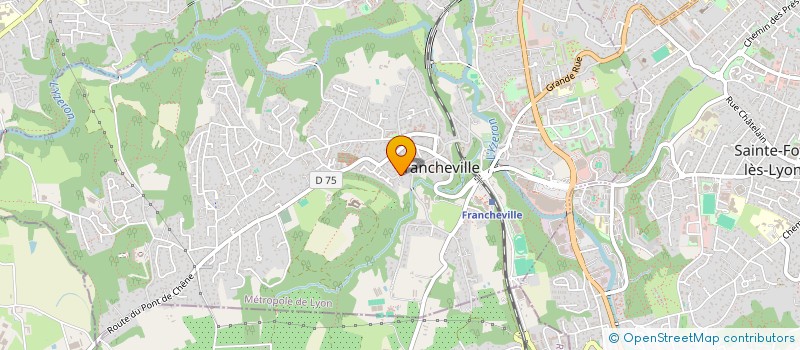 localisation de l'entreprise MADAME CAROLINE BECKENSTEINER  FRANCHEVILLE