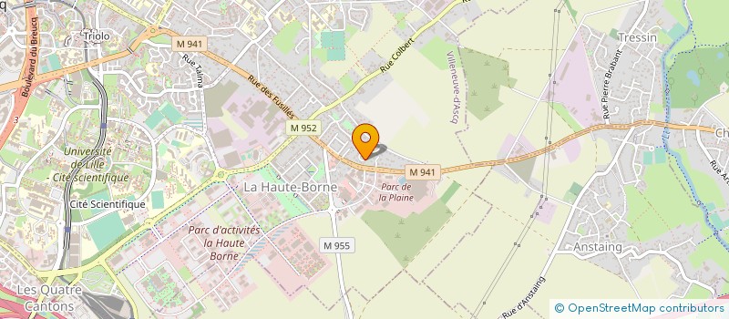 localisation de l'entreprise MADAME CAROLINE BEGHIN à VILLENEUVE-D'ASCQ