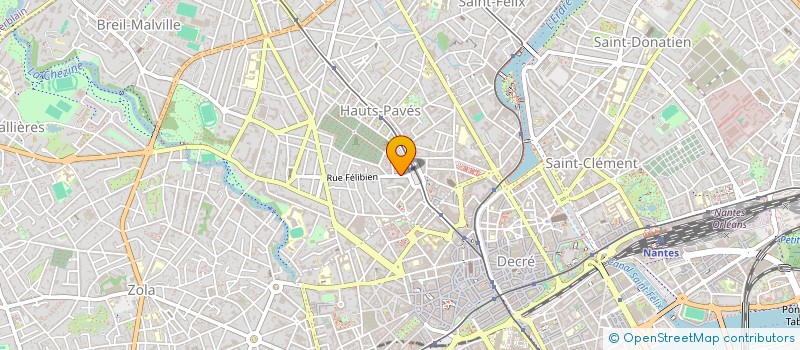 localisation de l'entreprise MADAME CAROLINE BELLET à NANTES