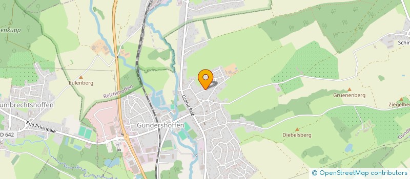 localisation de l'entreprise MADAME CAROLINE BENE  GUNDERSHOFFEN