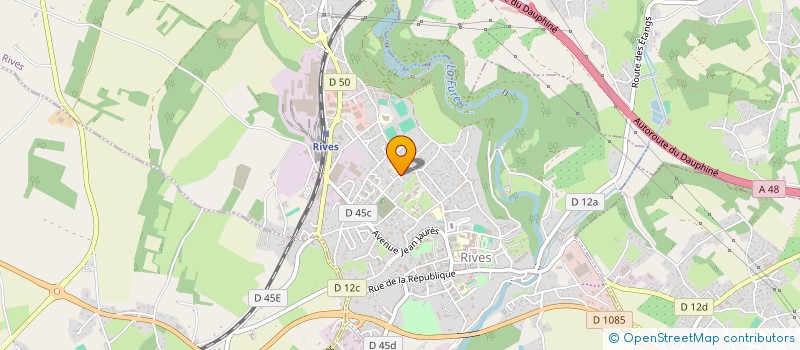 localisation de l'entreprise MADAME CAROLINE BENLEVI  GRENOBLE