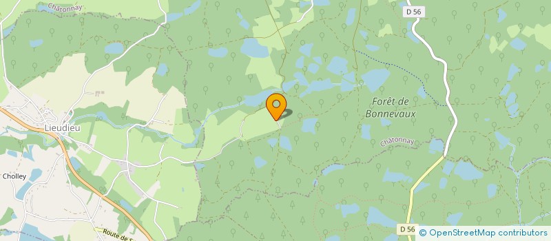 localisation de l'entreprise MADAME CAROLINE BENOLLET  CHATONNAY