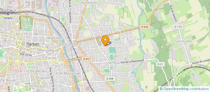 localisation de l'entreprise MADAME CAROLINE BERMEJO  SEMEAC