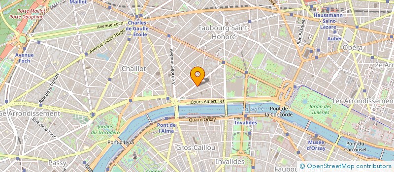 localisation de l'entreprise MADAME CAROLINE BERNARD à PARIS