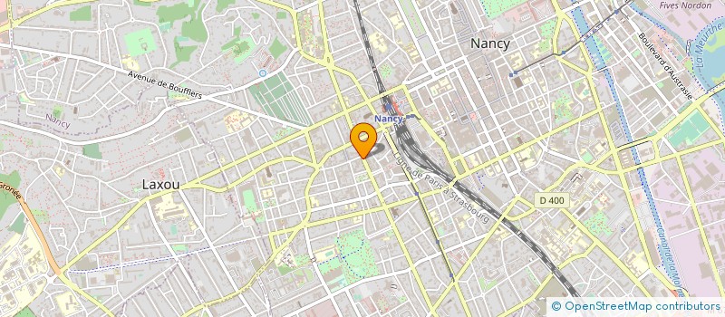 localisation de l'entreprise MADAME CAROLINE BERNARD  NANCY