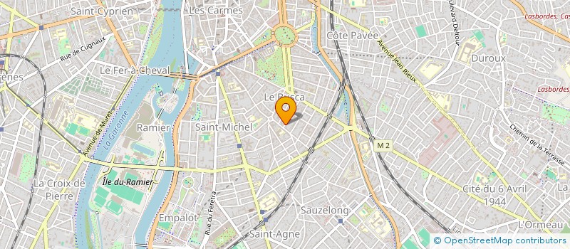 localisation de l'entreprise MADAME CAROLINE BERNARDY  TOULOUSE