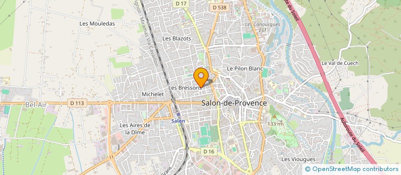 localisation de l'entreprise MADAME CAROLINE BIGEAST à SALON-DE-PROVENCE
