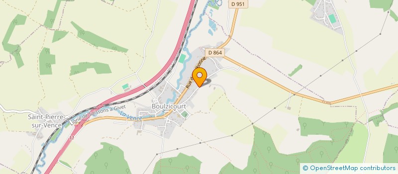 localisation de l'entreprise MADAME CAROLINE BIGOT  BOULZICOURT