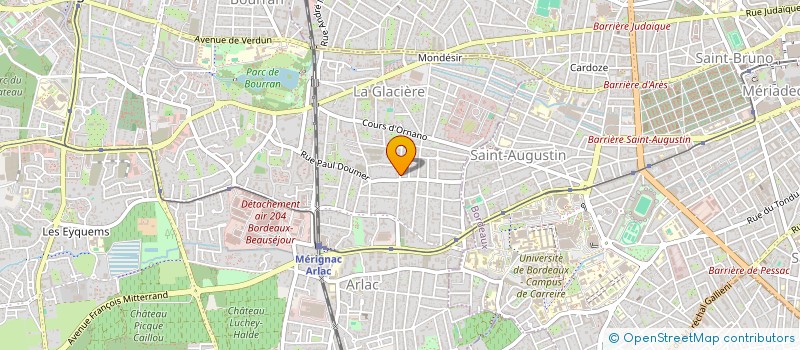 localisation de l'entreprise MADAME CAROLINE BILLA  BRUGES